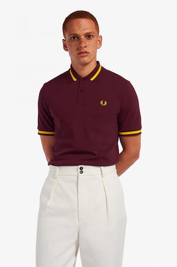 Pánské Polo Triko Fred Perry M2 Červené | CZ 1662KORI